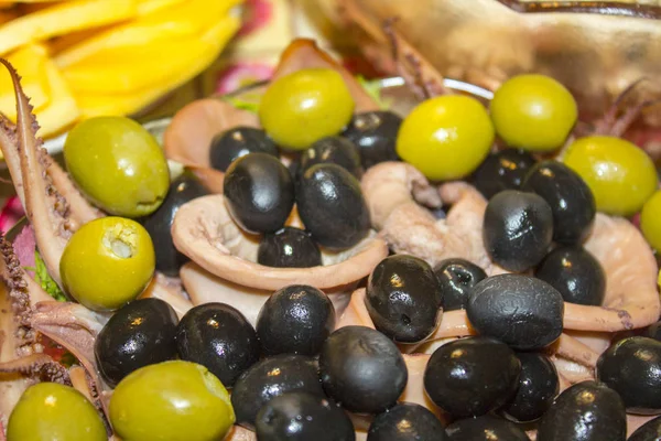 Olivenöl Gesunde Küche — Stockfoto