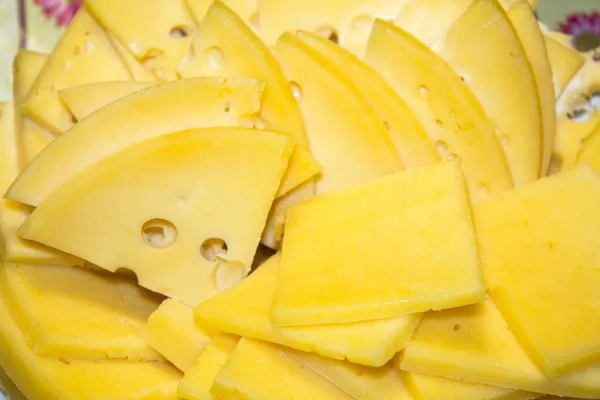 yellow cheese food slice