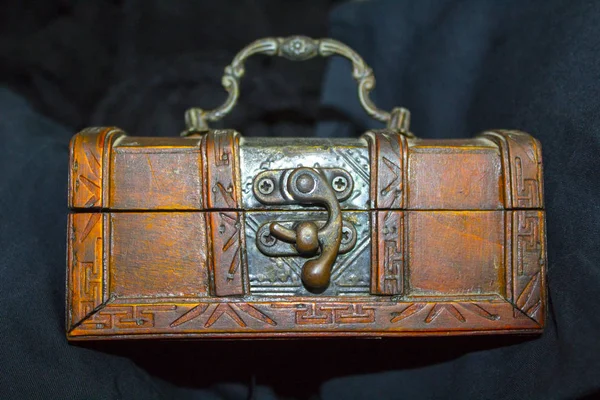 Старый Деревянный Ящик — стоковое фото