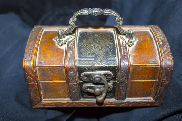 Старый Деревянный Ящик — стоковое фото