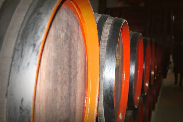 Barris Madeira Vinho Velho — Fotografia de Stock