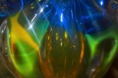 gökkuşağı cam arka plan dokusu