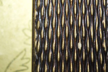 Metal Bakır süs arka plan