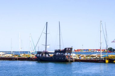 Yat gemi dock bağlantı noktası