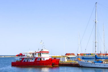 Yat gemi dock bağlantı noktası