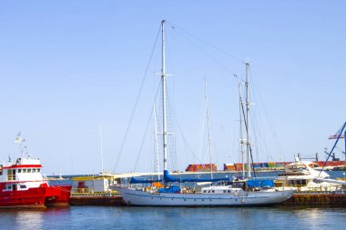 Yat gemi dock bağlantı noktası