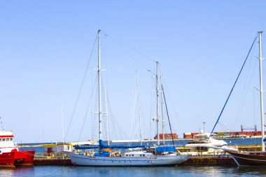 Yat gemi dock bağlantı noktası