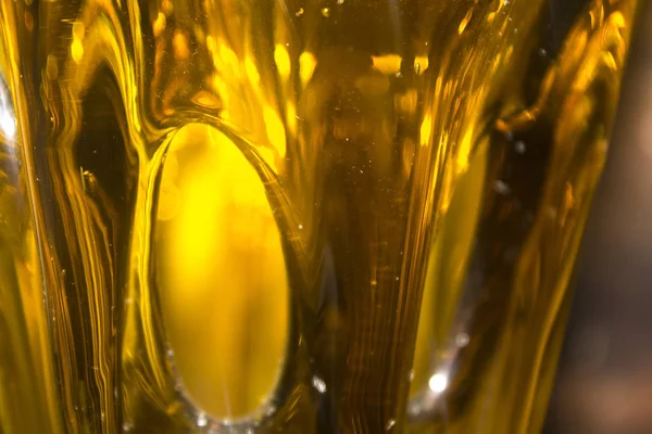 黄色のガラス背景テクスチャ — ストック写真