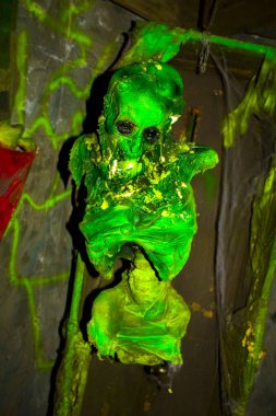 iskelet dekorasyon Cadılar bayramı dekorasyonu