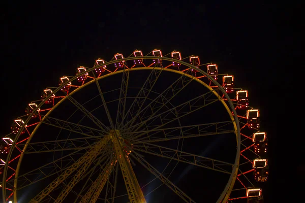 Farsangi Ferris Kerék Carusel — Stock Fotó