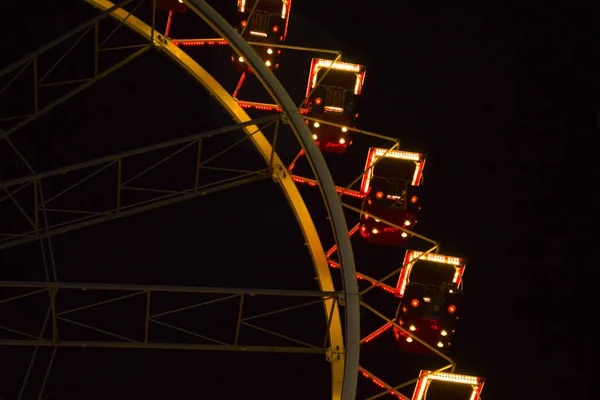 Farsangi Ferris Kerék Carusel — Stock Fotó