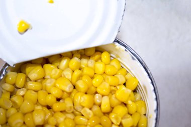 sarı Mısır Gıda jar