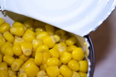 sarı Mısır Gıda jar