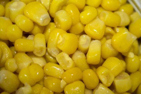 yellow corn food can jar