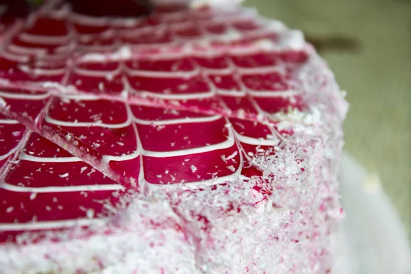 Cake Pieces Pie Dessert — Stock Photo, Image