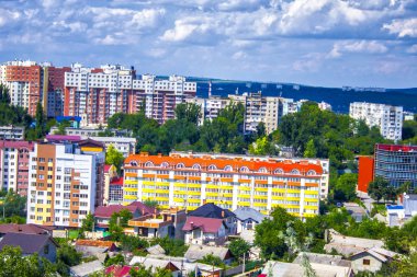 şehir binaları gökyüzü panorama