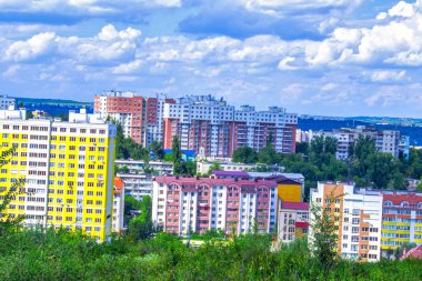 şehir binaları gökyüzü panorama