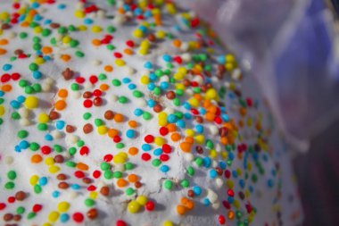 Paskalya kek pasta arka plan dekorasyon