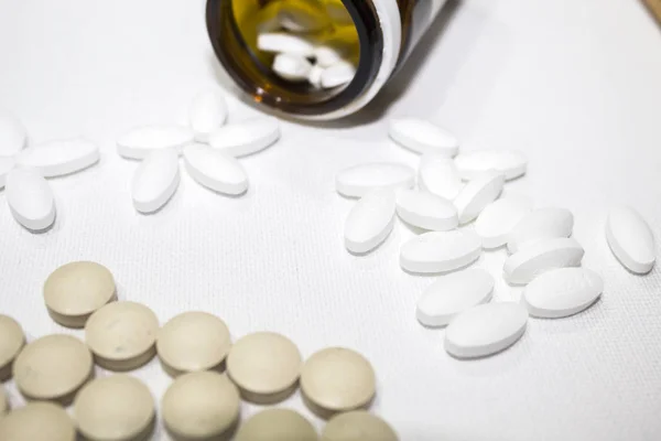 Médicament Médicaments Pilules Pot Bouteille — Photo