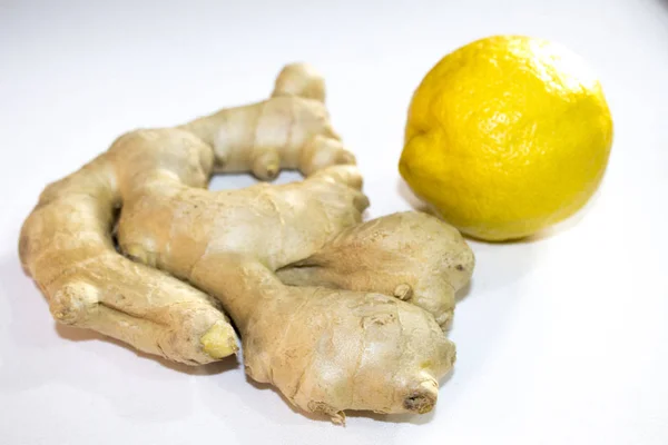 Ginger Root Lemon — Stock Photo, Image