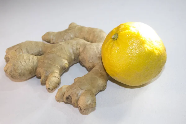 Ginger Root Lemon — Stock Photo, Image