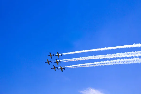 Acrobatic Sky Air Show Stock Picture