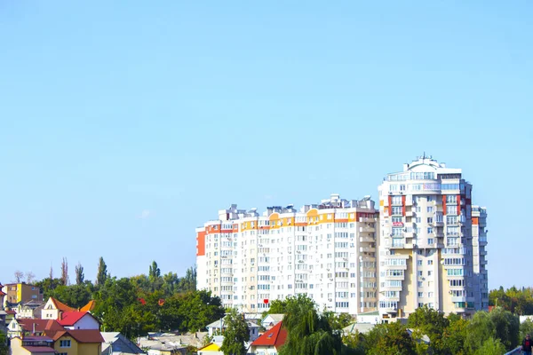 Міська Панорама Будівель Котеджу — стокове фото