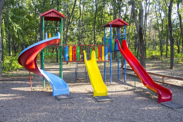 Speeltuin Kinderen Dia Yard — Stockfoto