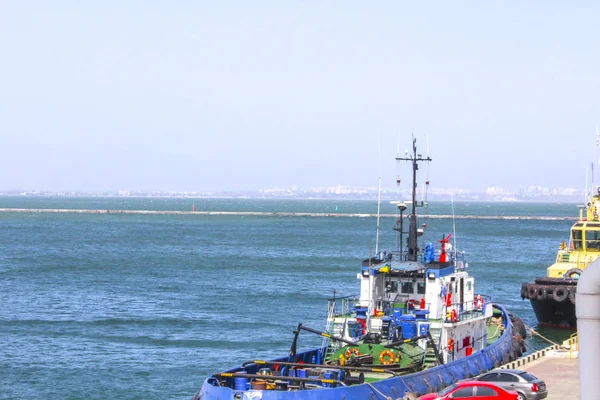Yate Pesca Barco Muelle Transporte — Foto de Stock