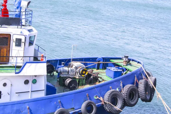 Yate Pesca Barco Muelle Transporte — Foto de Stock