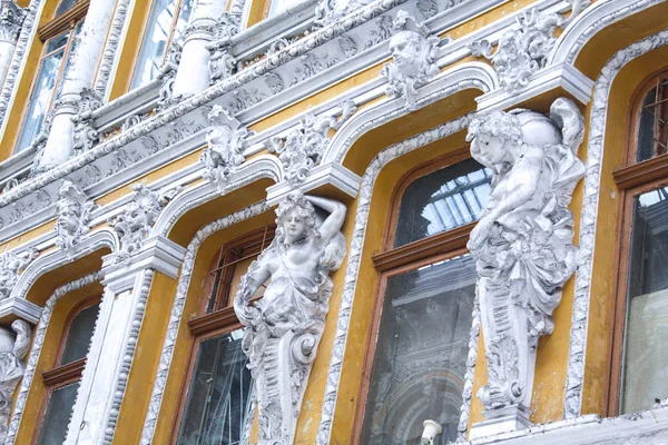 Bâtiment Baroque Statue Ornement Architecture — Photo