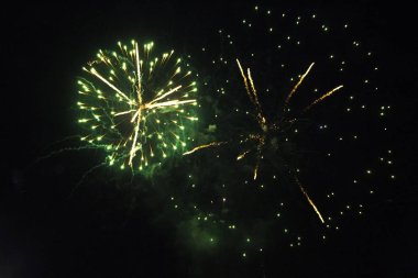 renk havai fişek ışıkları, arkaplan dokusu