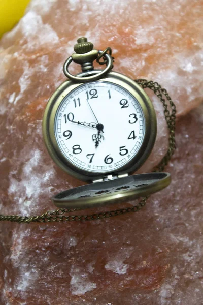 Klassisk Pocket Watch Bordet — Stockfoto