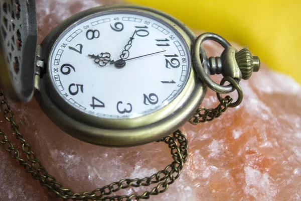 Klassisk Pocket Watch Bordet — Stockfoto