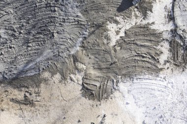 Yaşlı Çatlak Yıpranmış Paspal Alçılı Soyulmuş Duvar Arkaplanı.