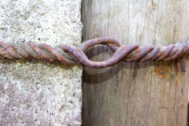 eski rustik metal tel arkaplanı