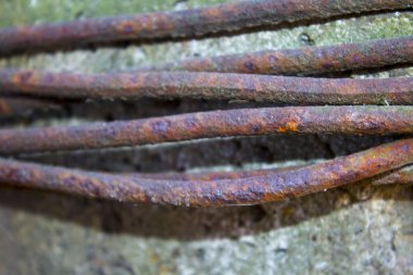 eski rustik metal tel arkaplanı