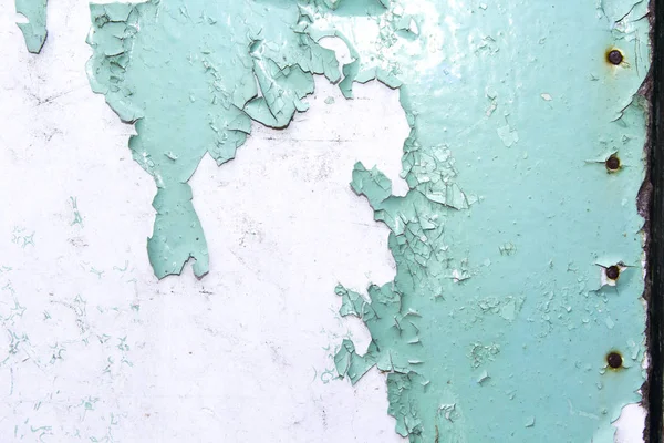 Texture Old Wood Surface Peeling Paint — Stock Photo, Image