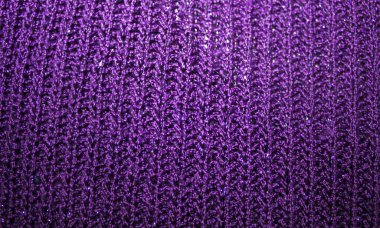Örme mor kumaş arka plan dokusu