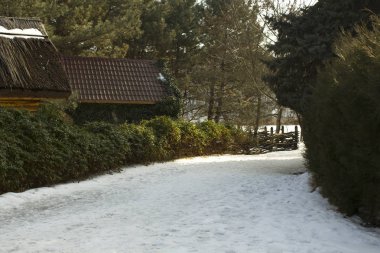 Kış yol yol yol Köyü