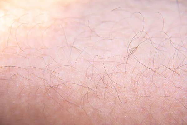 Detailní Vlasy Lidské Kůži Pozadí Textury — Stock fotografie