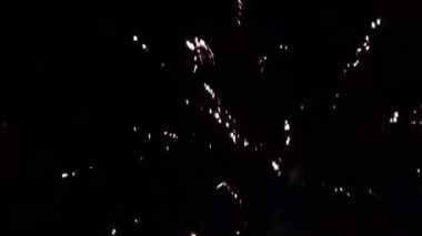 Renkli havai fişek ışıkları, arkaplan dokusu