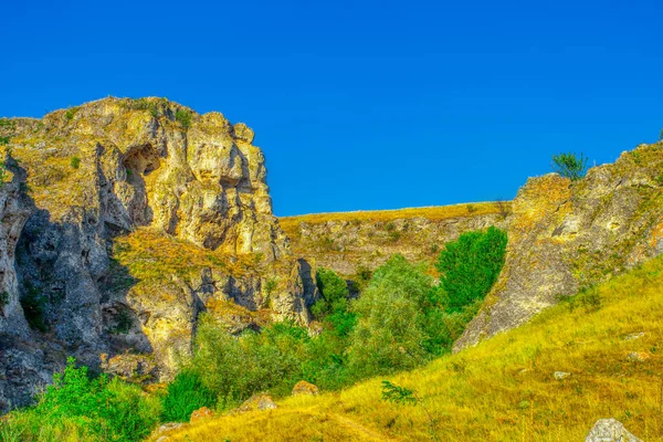 Piękny Letni Krajobraz Górach Varatic Republika Mołdowy Zielony Krajobraz Niesamowita — Zdjęcie stockowe