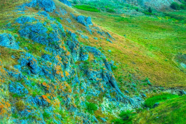 Moldova Cumhuriyeti Varatic Dağlarındaki Güzel Yaz Manzarası Yeşil Manzara Nanılmaz — Stok fotoğraf