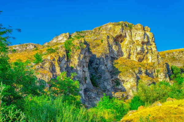 Hermoso Paisaje Verano Las Montañas Varatic República Moldavia Paisaje Verde —  Fotos de Stock