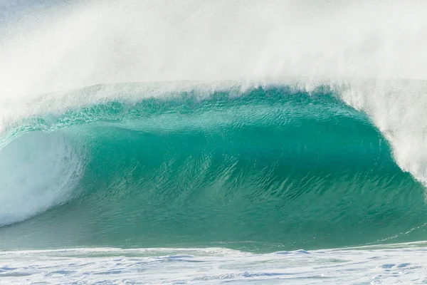 Ocean Wave Crashen Holle Dikke Water Lip Van Naturen Macht — Stockfoto