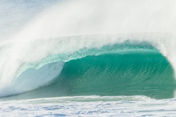 Vlny Oceánu Shazovat Rty Dutý Tlusté Vody Povahy Moci Směrem — Stock fotografie