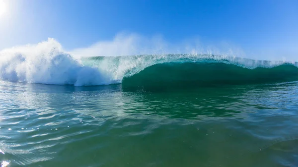 Vague Nage Rencontre Eau Puissance — Photo