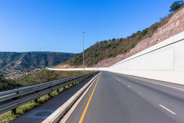 New Road Highway Structures Valley Landscape — Stock Photo, Image