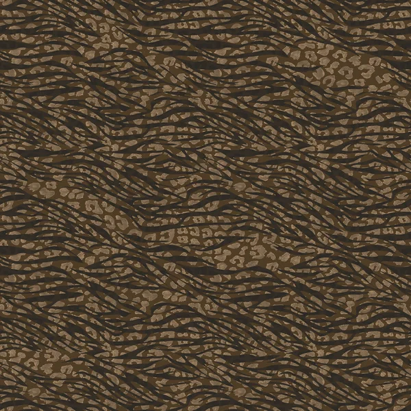 꽃무늬 레오파르트 호랑이 줄무늬 현미의 기하학적 패턴검은 나뭇잎 나뭇잎 청바지 — 스톡 사진